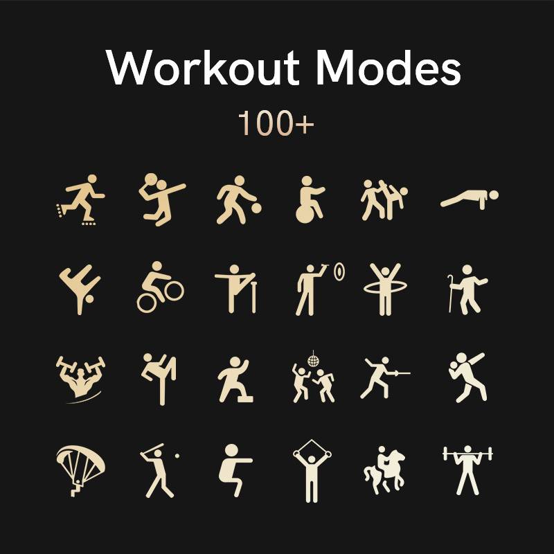 Picture of QCY GS2 Smart Watch 1.96 inch Amoled 60Hz High Resolution Display Bluetooth Calling IPX8 Waterproof 24 Hours Heart Rate Monitor SPO2 Sensor 100+ Sports Modes Smartwatch for Men and Women