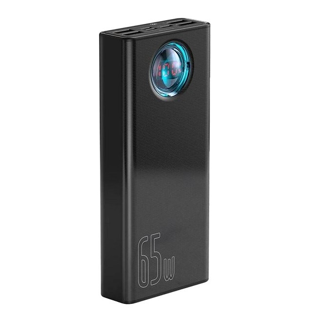 Picture of Baseus Amblight Digital Display PowerBank 65W 30000mAh Original Fast Charging Power Bank LED Display Mobile Laptop PowerBank