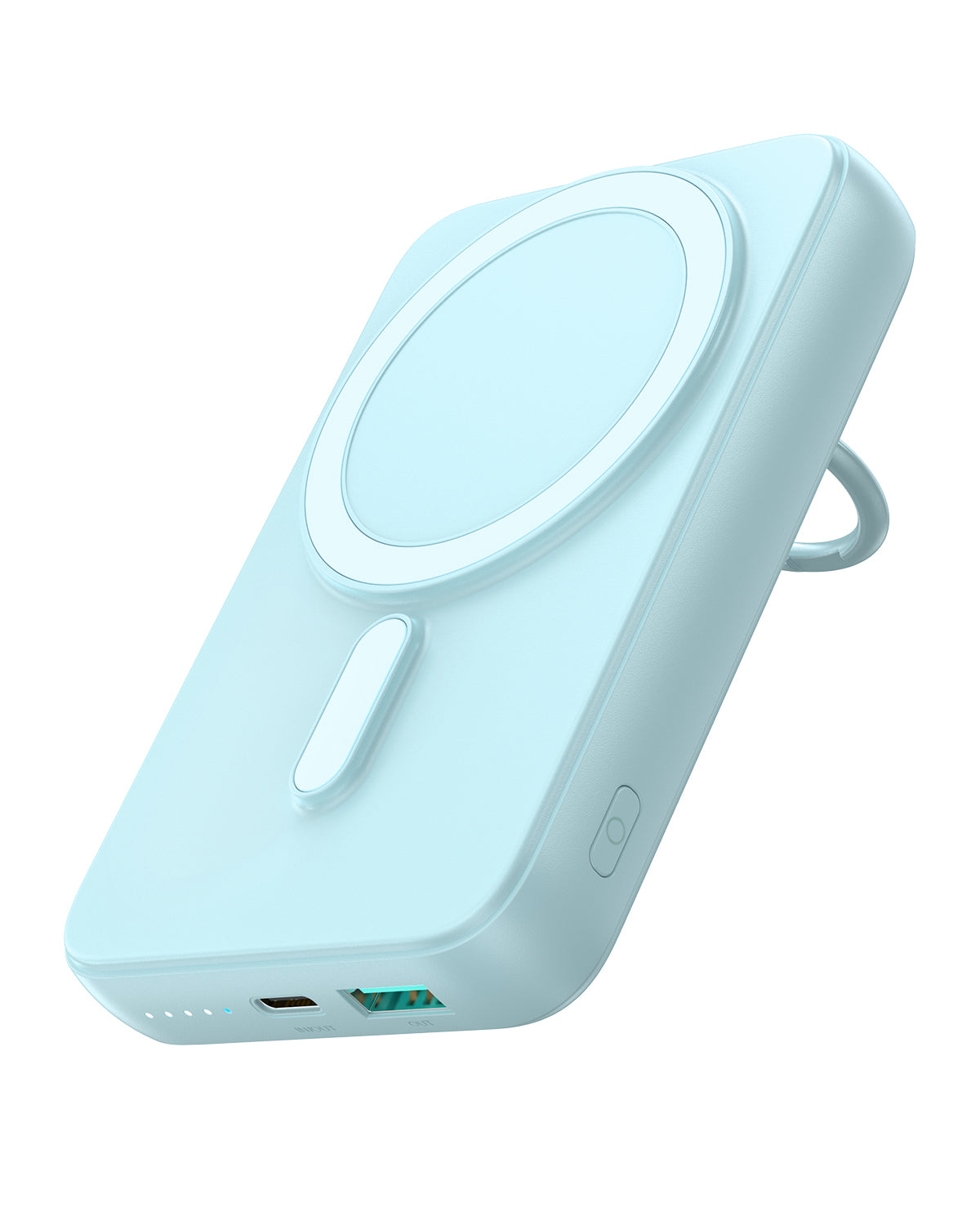 Picture of Joyroom JR-W050 20W Magnetic Wireless Power Bank with Ring Holder 10000mAh