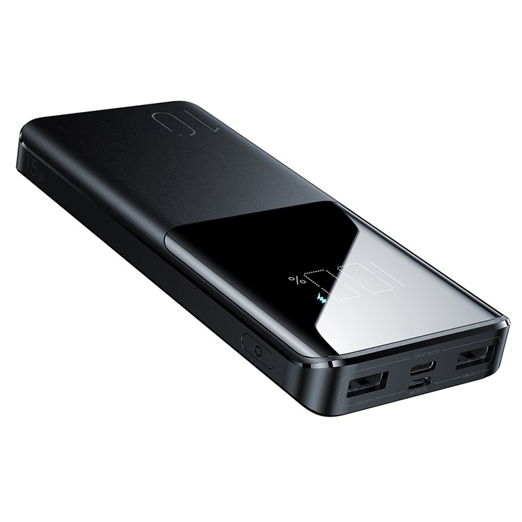 Picture of Joyroom JR-T013 Fast Charging 15W 10000mAh Power Bank Slim Light Weight With Big Digital Display