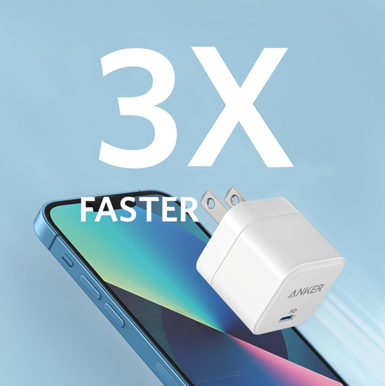 Picture of Anker 20W Cube PowerPort III PD USB C Fast Charger