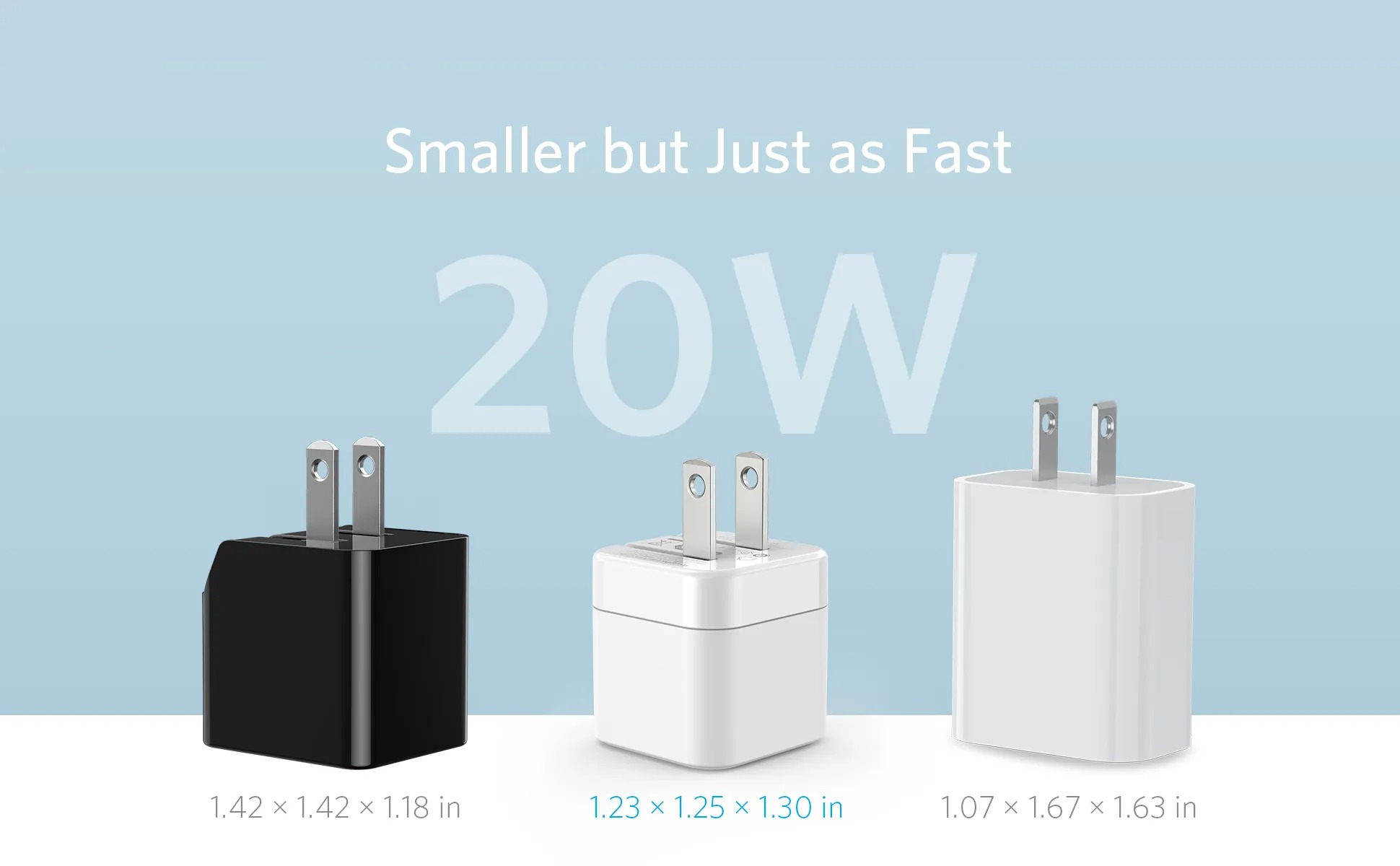 Picture of Anker 20W Cube PowerPort III PD USB C Fast Charger