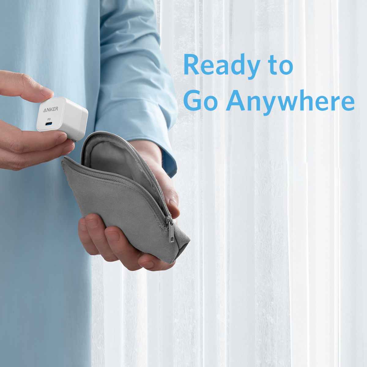 Picture of Anker 20W Cube PowerPort III PD USB C Fast Charger