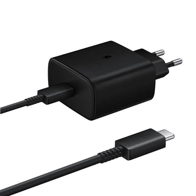 Picture of Official Samsung 45W PD Fast Charging Adapter /Charger Type-C to Type-C with Cable
