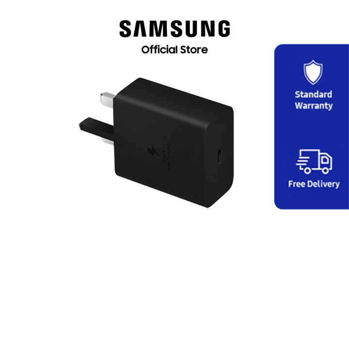 Picture of Official Samsung 45W PD Fast Charging Adapter /Charger Type-C to Type-C with Cable