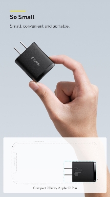 Picture of Baseus 20W USB Charger PD3.0 QC4.0 Fast Charging USB Type C Charger Portable Dual USB Port Phone Charger For iPhone 14 13 Pro Max 12 Pro Max 11 Mini 8 Plus