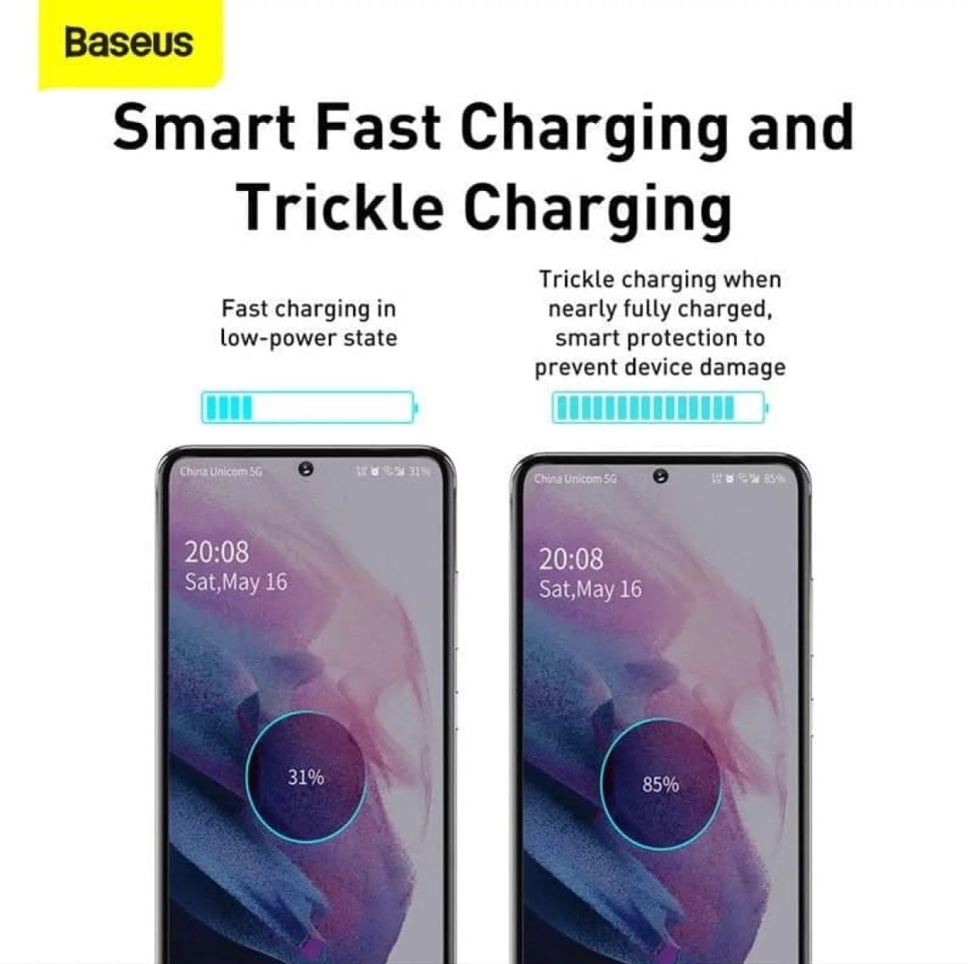 Picture of Baseus Super Si Quick PD Charger 1C 25W EU Sets With Type-C to Type-C Cable