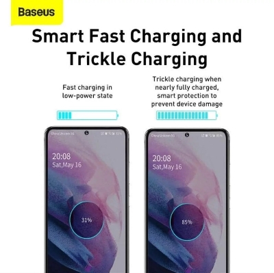 Picture of Baseus Super Si Quick PD Charger 1C 25W EU Sets With Type-C to Type-C Cable