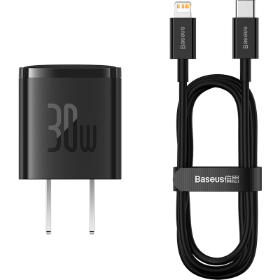 Picture of Baseus GaN5 30W Type C Fast Charging Charger for iPhone SAMSUNG Huawei Xiaomi Realme Vivo OPPO android