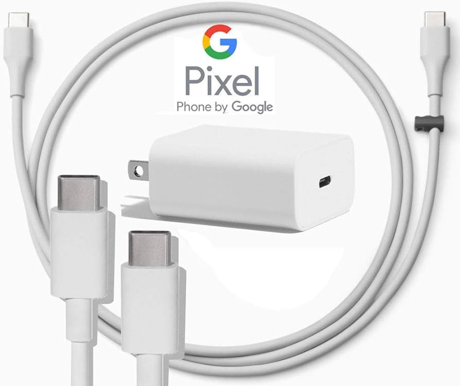 Picture of Google 30W USB-C - Fast Charging Pixel Phone Charger with cable - Compatible with Google Products and Other USB-C devices