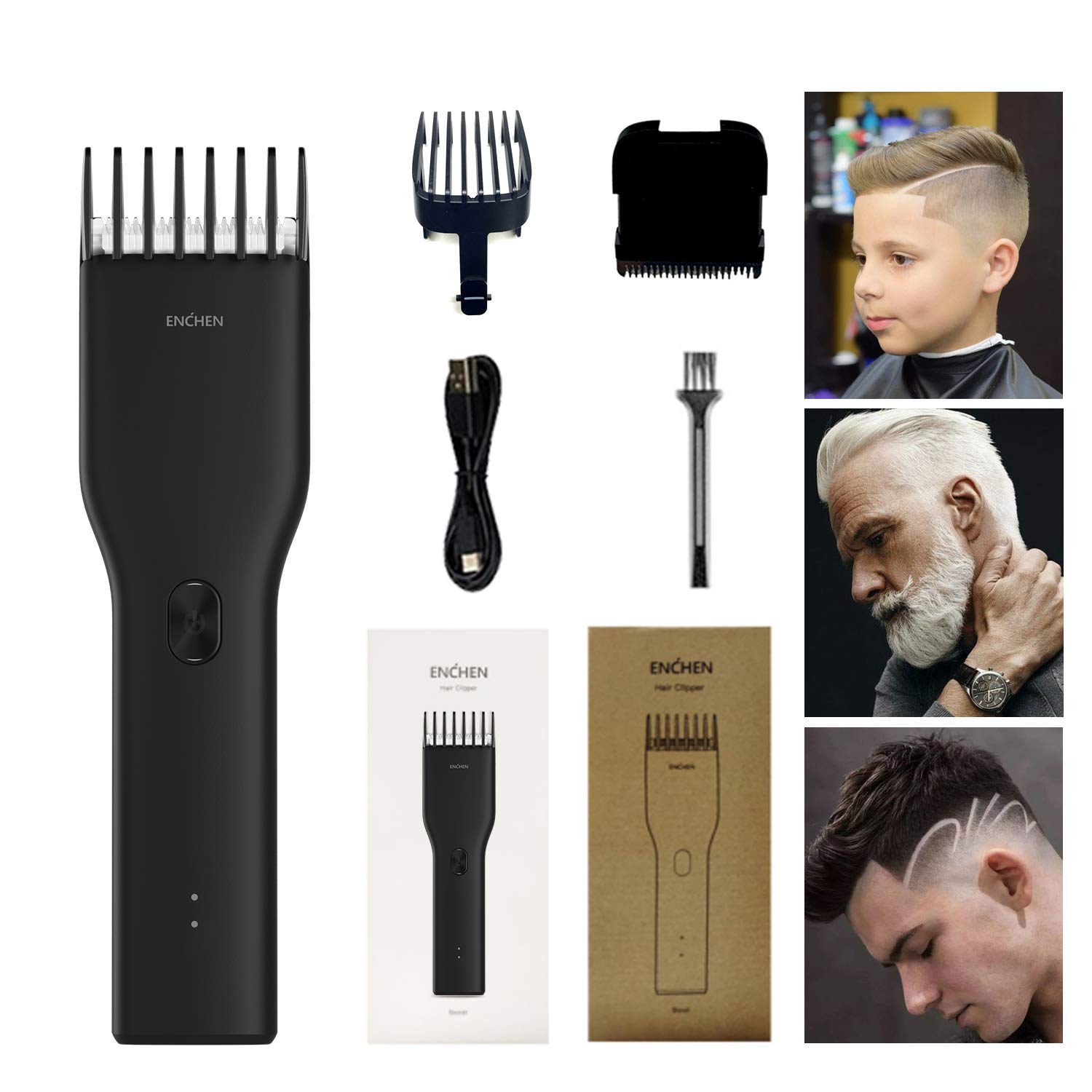 Picture of Xiaomi Enchen Boost Trimmer For Men-black
