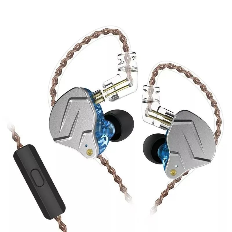 Picture of KZ ZSN Pro Metal Earphone 1BA+1DD Hybrid in Ear Earphones With Mic