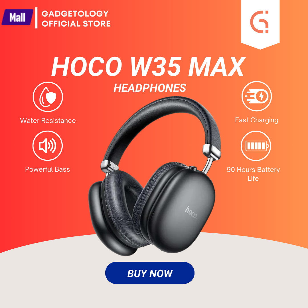 Picture of Hoco W35 Max Bluetooth V5.3 Headphone with 90 hours Playtime