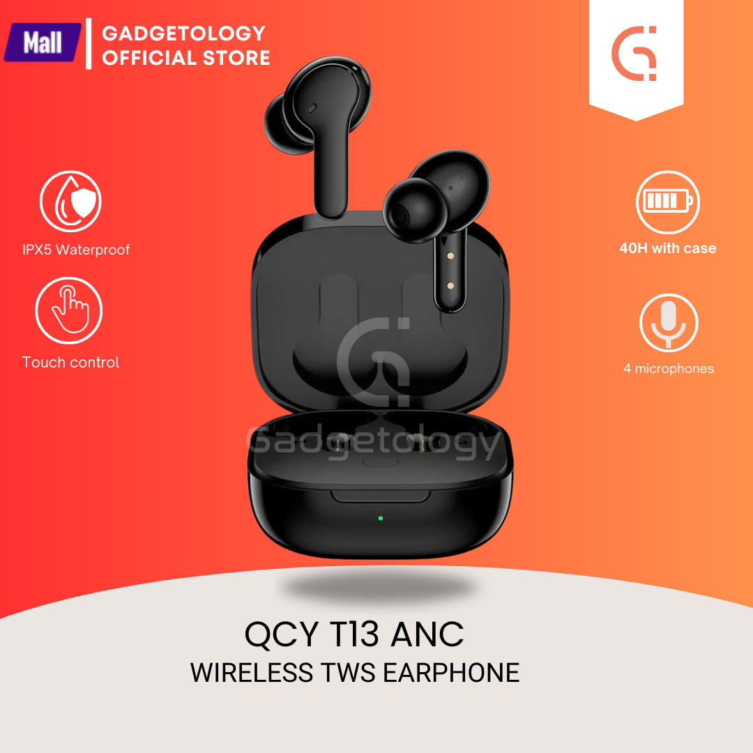 Picture of QCY T13 ANC TWS EARBUD BLUETOOTH WIRELESS