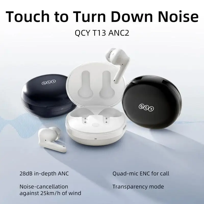Picture of QCY T13 ANC 2 Truly Wireless Earbuds