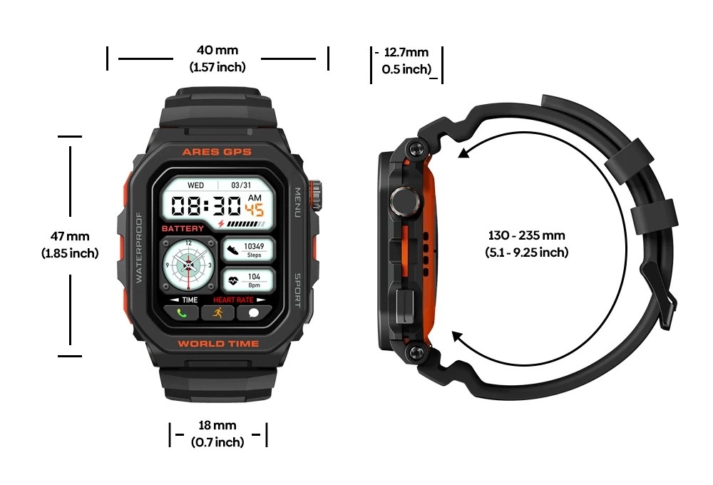 Picture of Zeblaze Ares GP-S Smart Watch