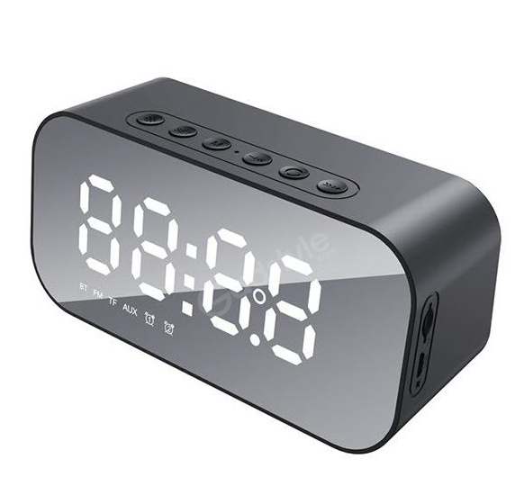 Picture of Havit M3 Smart Wireless Bluetooth Speaker-Black with Alarm Clock