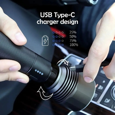 Picture of Xiaomi Youpin Nextool 2000Lm 380m Waterproof Rechargeable Flashlight