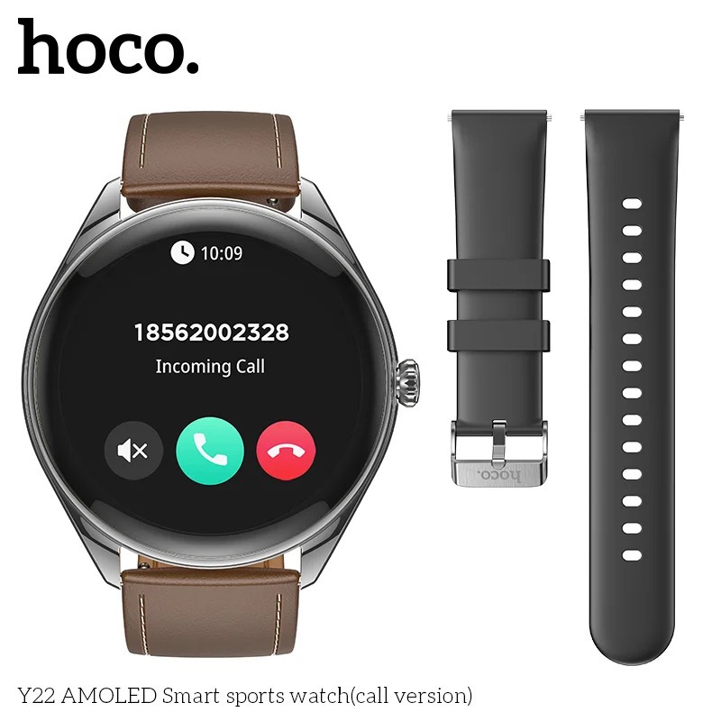 Picture of Hoco Y22 AMOLED Smart Sports Watch Call Version the Newest Call-And-Talk Smartwatch