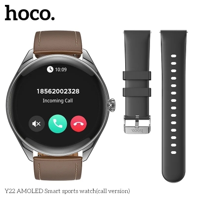 Picture of Hoco Y22 AMOLED Smart Sports Watch Call Version the Newest Call-And-Talk Smartwatch
