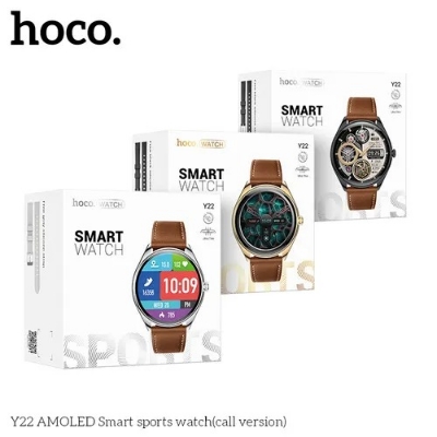 Picture of Hoco Y22 AMOLED Smart Sports Watch Call Version the Newest Call-And-Talk Smartwatch