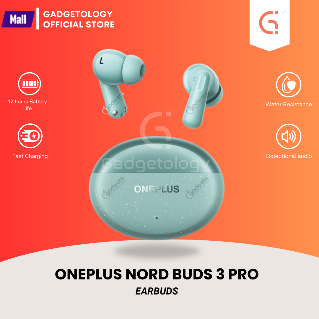Picture of OnePlus Nord Buds 3 Pro Earbuds with 49Db Active Noise Cancellation