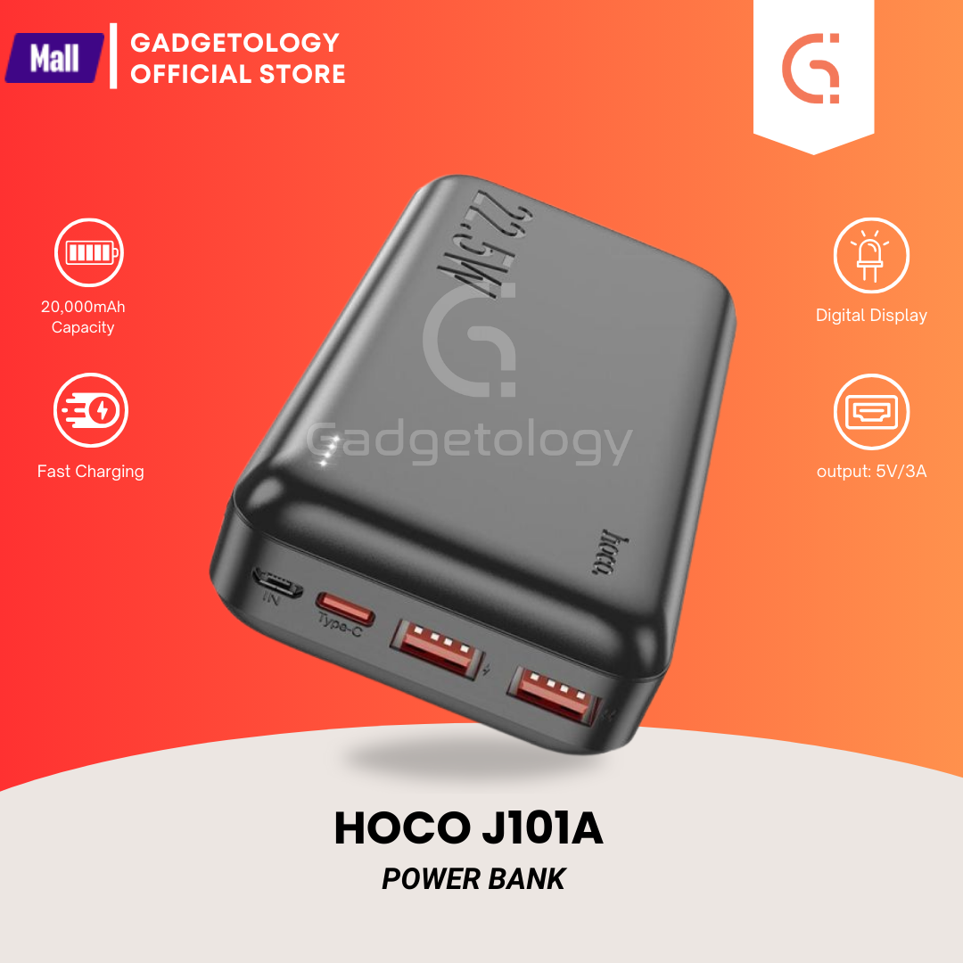Picture of Hoco J101A 22.5W 20000MAH Fast Charging Power Bank