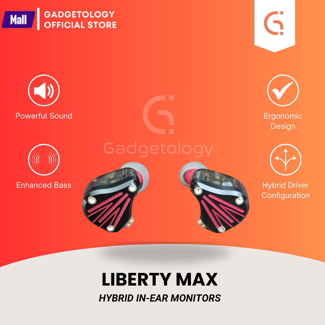 Picture of Liberty Max In Ear Earphone Dynamic DJ Monitor IEM Earbud HIFI Sport Noise Cancelling Headsets TRN -BAX -MT1 PRO