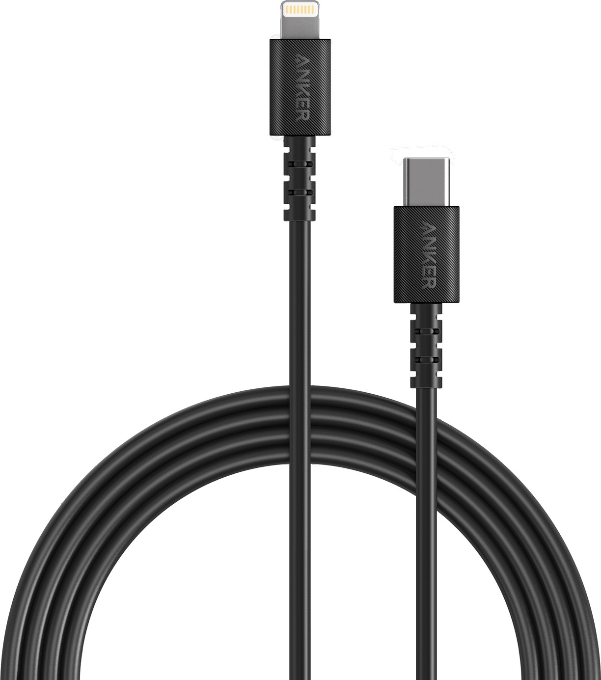 Picture of Anker PowerLine Select USB-C to Lightning MFI Certified Cable 3ft (A8612) – Black