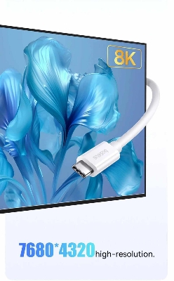 Picture of Baseus Cable Thunderbolt 4 Superior Series 2 USB4 8K 40gbps Full-Function Fast Charging Cable Type-C to Type-C 240W 1m