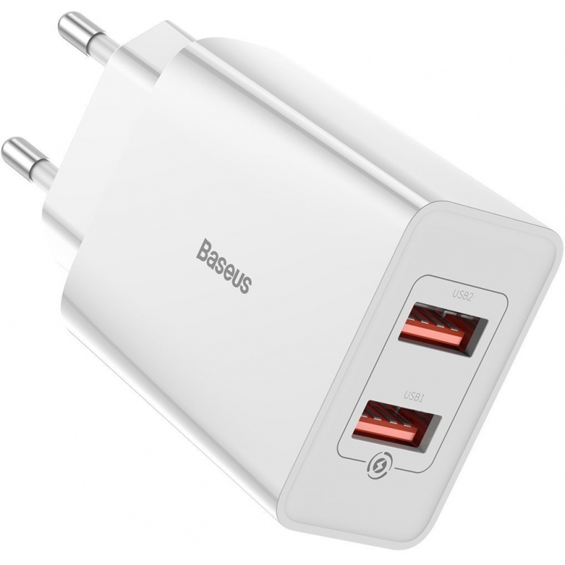 Picture of Baseus Speed Mini Quick Charger, PD + QC 3.0 18W (White)