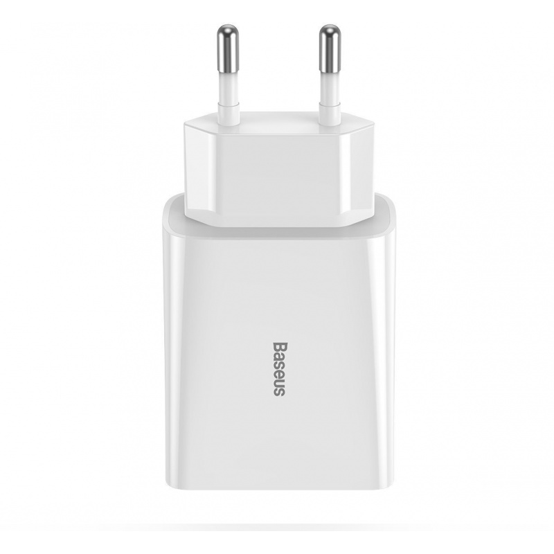 Picture of Baseus Speed Mini Quick Charger, PD + QC 3.0 18W (White)