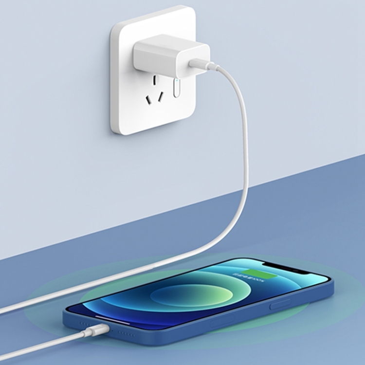 Picture of Xiaomi 20W MFi Certification Type-C PD Charger with Lightning  Cable, US Plug (White)