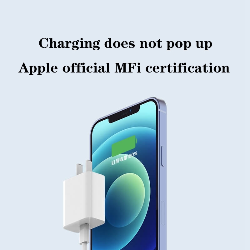 Picture of Xiaomi 20W MFi Certification Type-C PD Charger with Lightning  Cable, US Plug (White)