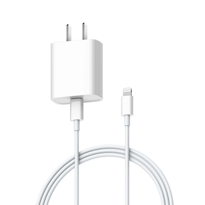 Picture of Xiaomi 20W MFi Certification Type-C PD Charger with Lightning  Cable, US Plug (White)