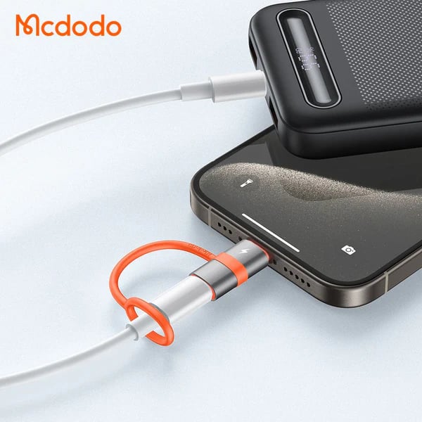 Picture of Mcdodo OT-553 60w Lightning to USb-C Adapter With Silicone Hook
