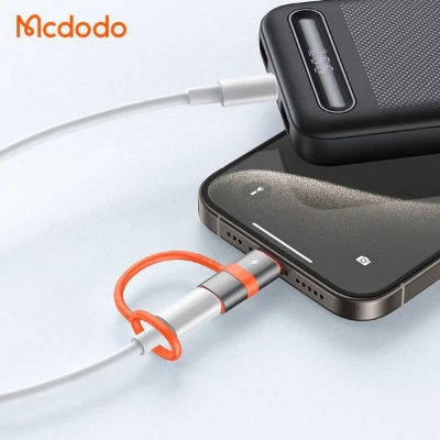 Picture of Mcdodo OT-553 60w Lightning to USb-C Adapter With Silicone Hook