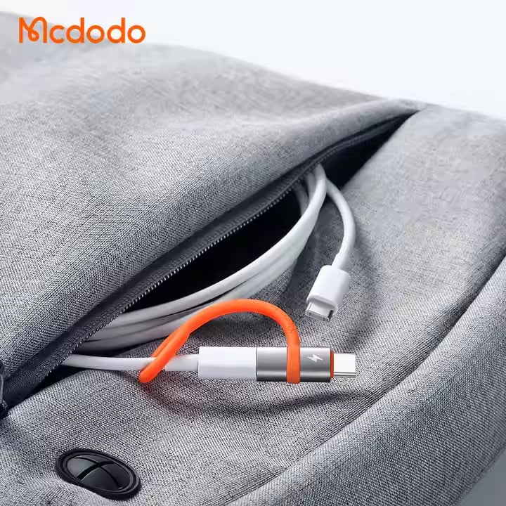 Picture of Mcdodo OT-553 60w Lightning to USb-C Adapter With Silicone Hook
