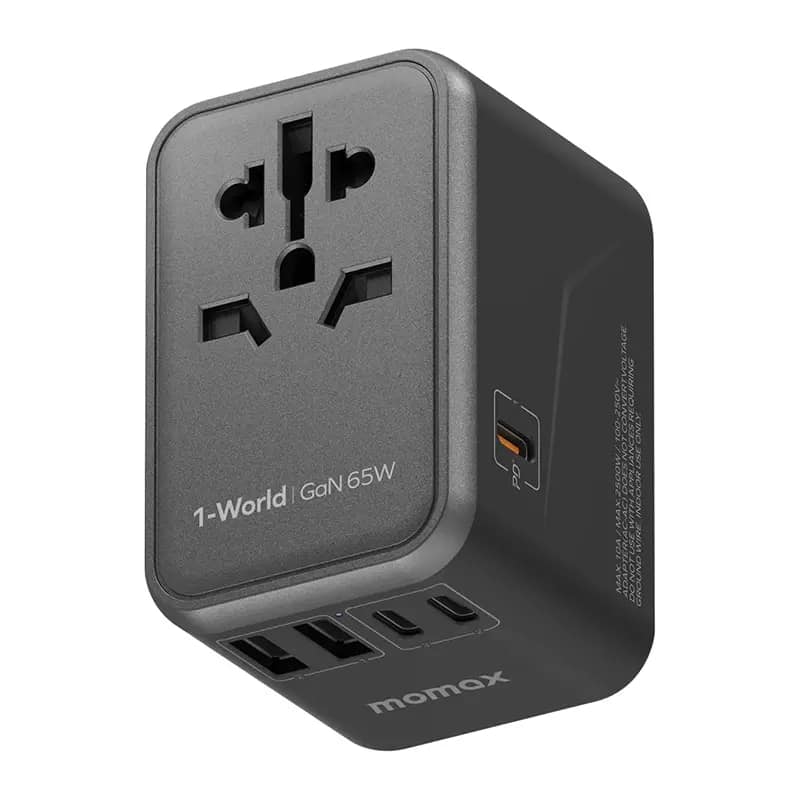 Picture of Momax 1-World 65W GaN Travel Socket Adapter
