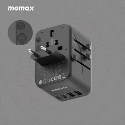 Picture of Momax 1-World 65W GaN Travel Socket Adapter