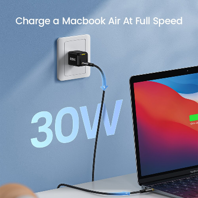 Picture of AOHI MAGCUBE 30W Super Mini GaN Fast Charger