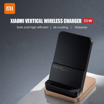 Picture of Xiaomi 55W Wireless Charger Max Vertical air-cooled wireless charging Support Fast Charger - Black