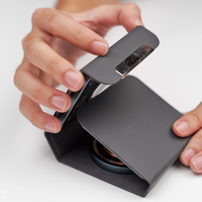 Picture of WiWU Triple 15W Foldable 3in1 Wireless Charger - Black