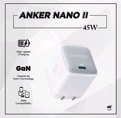 Picture of Anker Nano II 45W USB C Charger Adapter - White
