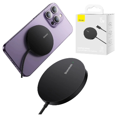 Picture of Baseus Simple Mini3 15w Magnetic Wireless Charger