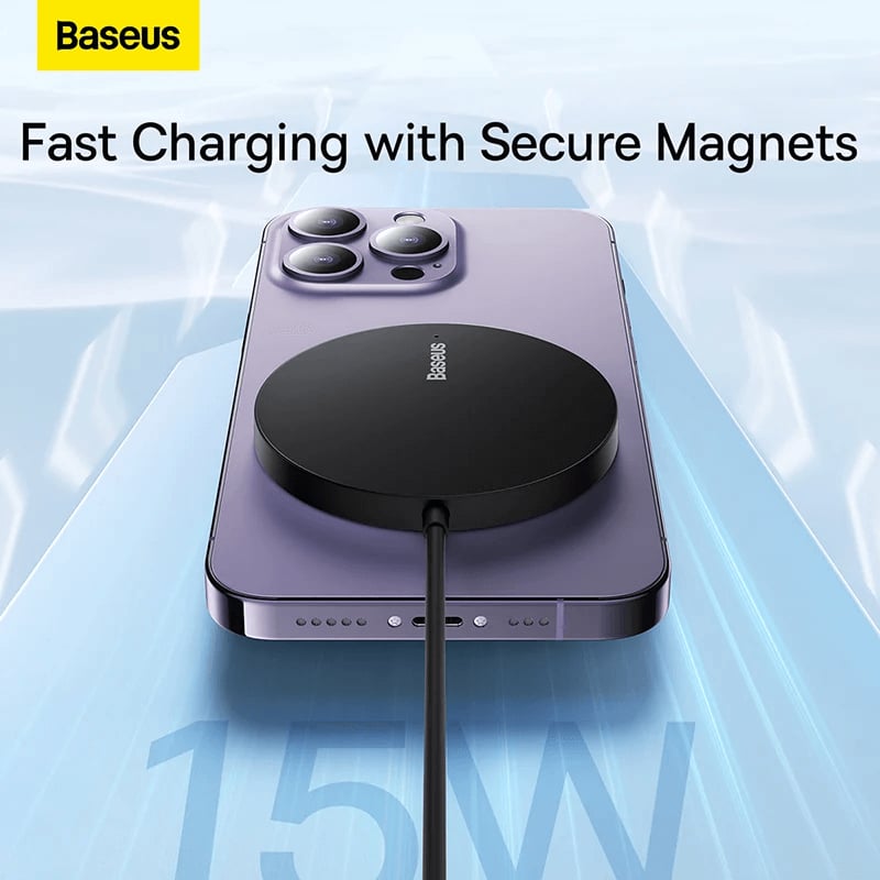 Picture of Baseus Simple Mini3 15w Magnetic Wireless Charger