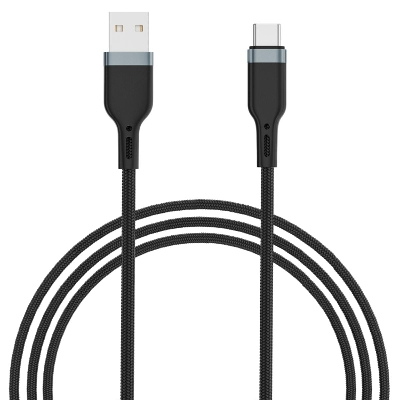 Picture of WIWU PT02 USB to Type-C Platinum Data Cable Length 1.2m(Black)