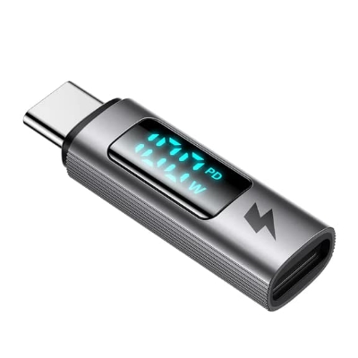 Picture of Mcdodo OT-6090 Type-C To Type-C PD 100W Charging Power Display Converter Adapter