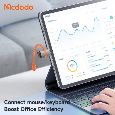 Picture of Mcdodo OT-260 USB-A to Lightning Adapter With Silicone Hook