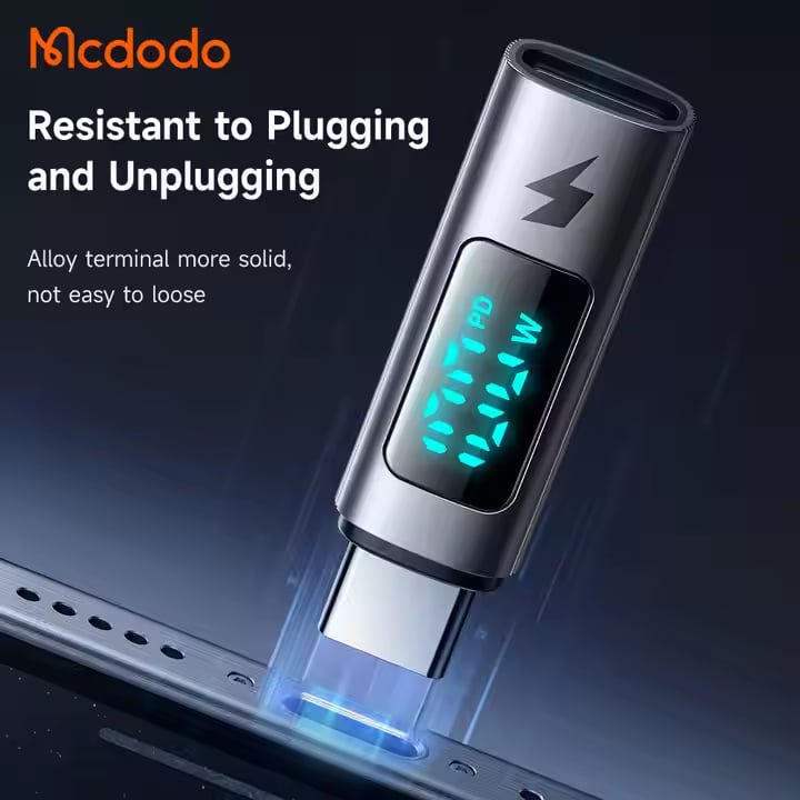 Picture of MCDODO OT-609 100W Type-C To Type-C Power Visible Display Adapter